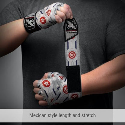 Hayabusa Marvel Hero Elite Mexican Style Boxing Hand Wraps for Men & Women - color: Falcon