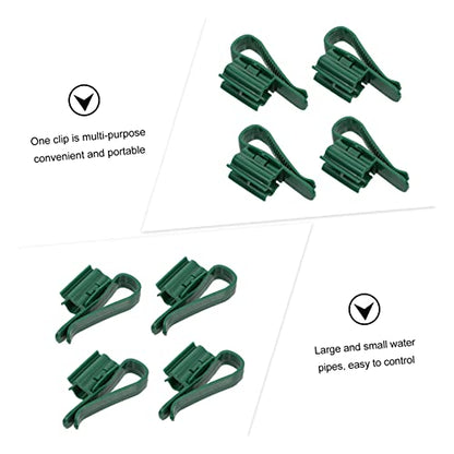 KESYOO 4pcs Fish Tank Clips Multifunctional Plastic Fixing Clamps for Secure Inlet and Outlet Hose Mounting Aquariums Easy Installation