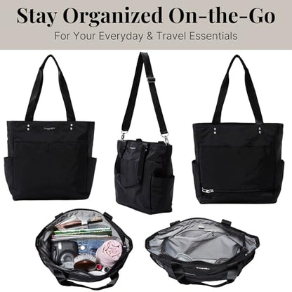 Baggallini Carryall North/South Tote - color: Black