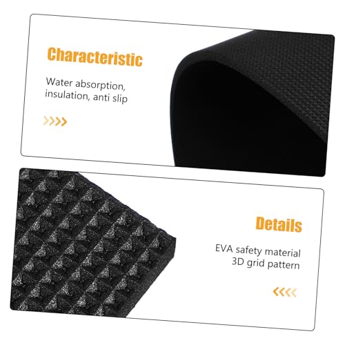 VICASKY Shockproof Aquarium Mat Non Slip Fish Tank Foams Pad for Bottom Protection Thick Leveling and Shock Absorbing Design for Fish and Easy to Cut