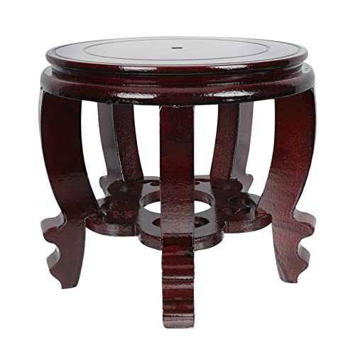 GANAZONO Wooden Fish Tank Base Stand Aquarium Wood Base for Turtle Tanks and Aquariums Stable Decorative Pedestal for Living Room Bedroom Office Display
