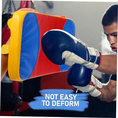 UPKOCH Curved Taekwondo Kick Pad S Size Sturdy PU Material Kicking Shield for Boxing Training Lightweight Design for Boys and Girls and Beginners