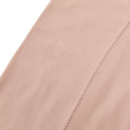 PURFUN 3 Pcs Muslim Inner Hijab Caps Women Solid Color Under Hijab Caps Stretchy Breathable Full Cover Undercap Tube Bonnet - color: Beige+pink+brown