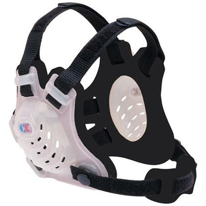 Cliff Keen Youth Tornado Headgear - COLOR: Translucent/Black/Black