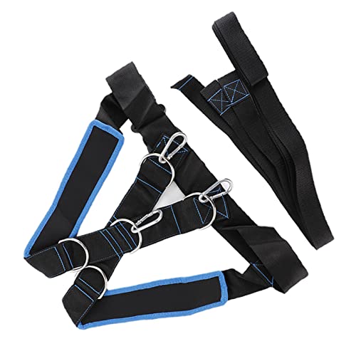 BORDSTRACT Sled Harness, Fitness Resistance Bands, Weight Speed Sled Workout Training Shoulder for Fitness Equipment