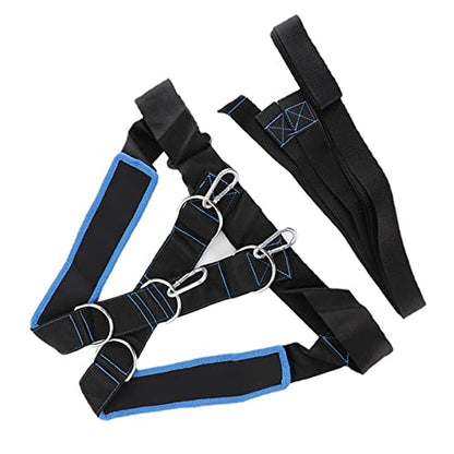 BORDSTRACT Sled Harness, Fitness Resistance Bands, Weight Speed Sled Workout Training Shoulder for Fitness Equipment