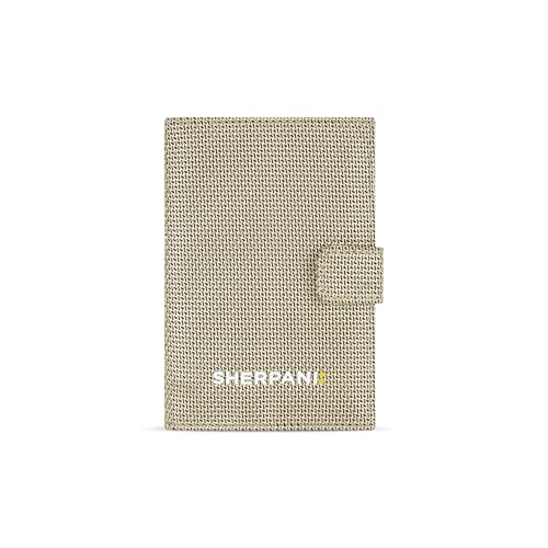 Sherpani Vienna, RFID Passport Wallet for Women (Straw) - color: Straw