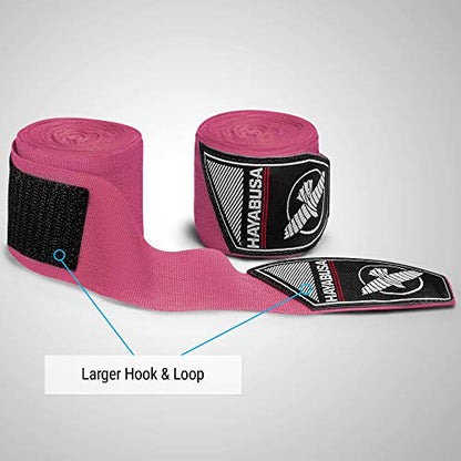 Hayabusa Boxing Hand Wraps Perfect Stretch 4.0 for Men & Women - color: Pink