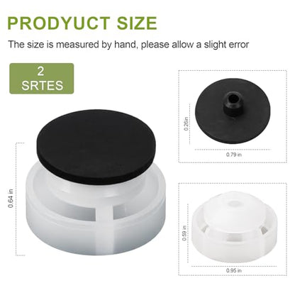 Sprinkler Check Valve 437400 Compatible With Hunter Pro Spray Sprinkler Heads, Prevents Backflow & Protect Water Supply for Hunter Check Valves (2 Sets)