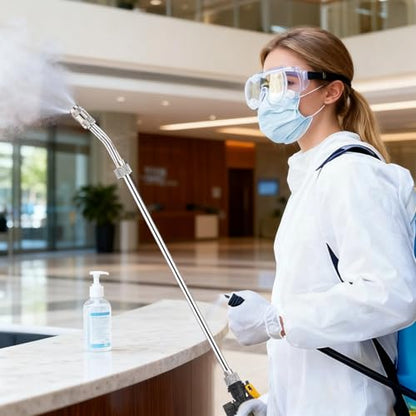 Adjustable Electric Sprayer Wand With Stainless Steel Extension And 3.6 Ft Hose For Various Backpack Sprayers