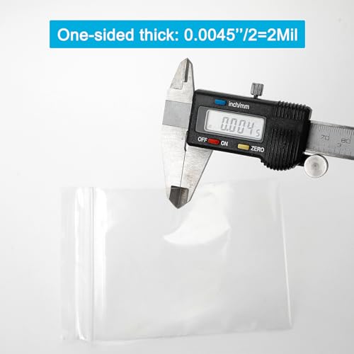 8''x 10'', (Pack of 100) 2 mil Thick Clear Plastic Reclosable Zip Poly Bags with Resealable Lock Seal Zipper for Photo, Jewelry, Bakery, Treats, Travel, Storage, Packaging & Shipping… - size: 8" x 10"