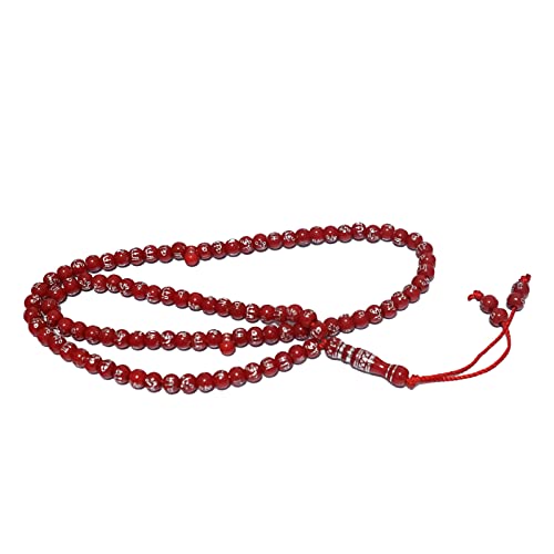 Tasbih Prayer Beads Allah & Muhammad Engraved Islamic Prayer Rosary Beads Muslim Islam Misbaha Tasbeeh Sibha 99 Prayer Beads Necklace