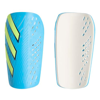 adidas Unisex Adult Tiro Soccer Shin Guards - color: Lucid Aquamarine/Solar Yellow/Dusky Petrol/Club, size: Small