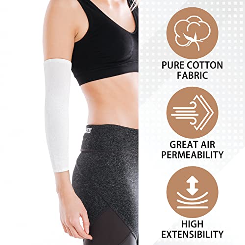 Evridwear Eczema Arm or Leg Sleeves for Adults Men and Women