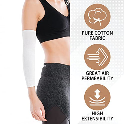 Evridwear Eczema Arm or Leg Sleeves for Adults Men and Women