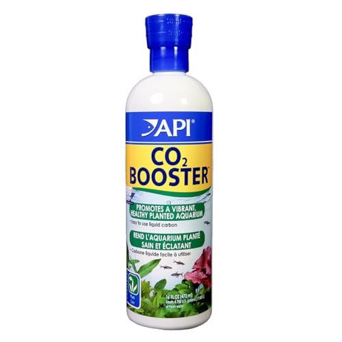 API Co2 Booster Freshwater Aquarium Plant Treatment 16 oz Bottle, Brown - color: Brown, size: 16 oz