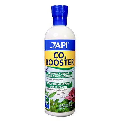 API Co2 Booster Freshwater Aquarium Plant Treatment 16 oz Bottle, Brown - color: Brown, size: 16 oz