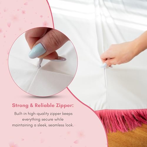 [Clearance] Padded Muslim Prayer Mat for Women - Foam Sajadah with Separate Machine Washable Cover - Thick, Soft & Portable Rug - Knee Comfort - 27 x 7 x 0.6 in - Easy to Clean