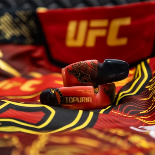 OPRO Official UFC Fighter Collection Ilia Topuria Instant Custom-Fit Mouthguard – Self-Fit Gum Shield for MMA, Boxing & Combat Sports - color: Ilia Topuria