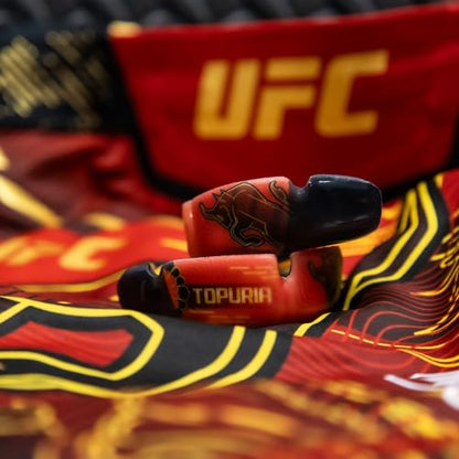 OPRO Official UFC Fighter Collection Ilia Topuria Instant Custom-Fit Mouthguard – Self-Fit Gum Shield for MMA, Boxing & Combat Sports - color: Ilia Topuria