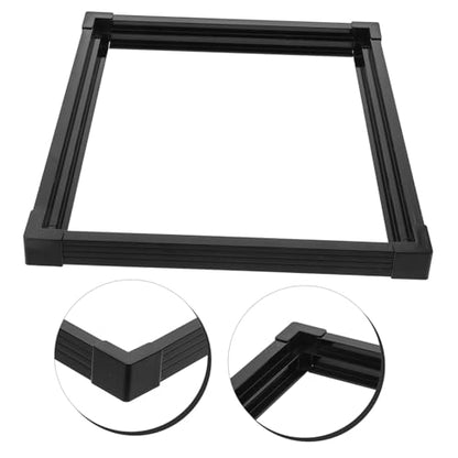 COLLBATH 1set Edge Protector Guard for Fish Tank Glass Aquarium Edge Strip Easy to Install Aesthetics Convenient Design for Clean and Tidy Aquariums