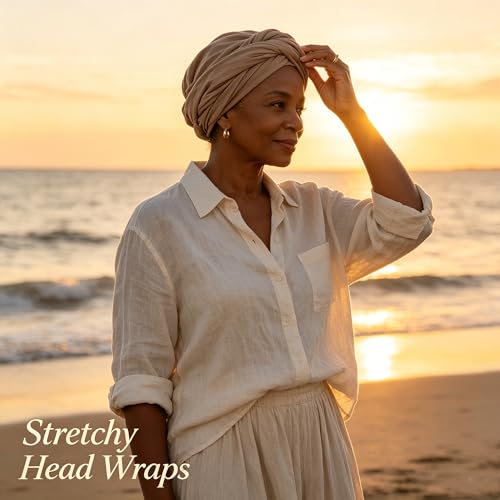 Hijab Scarf for Women, 3PCS Set with Undercap and Hijab Clip Lightweight Modal Muslim Head Wrap Scarf for Daily - color: Sy13-khika Hijab+black Undercap