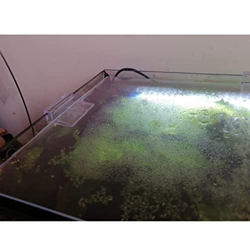 Weilan 18 Pieces Rimless Aquarium Lid Clips 6mm Thick Acrylic Rimless Glass Canopy Clips Holder Fish Tank Cover Support