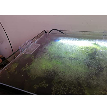 Weilan 18 Pieces Rimless Aquarium Lid Clips 6mm Thick Acrylic Rimless Glass Canopy Clips Holder Fish Tank Cover Support