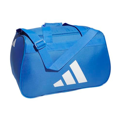 adidas Power Gym Bag – Lightweight Small Duffel, Ray Blue/White, OSFA - color: Ray Blue/White