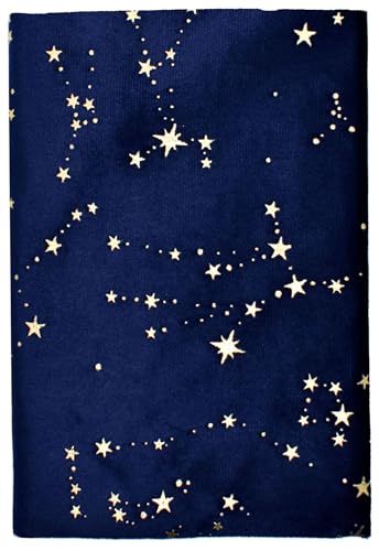 BLBMH Velvet A6 Book Cover 4x6 | Handmade Non-Stretch Fabric Sleeve with Bookmark | Washable Soft Protector for Paperback Bible Journal | Gift for Women - Velvet Blue - color: Velvet Blue, size: 6in