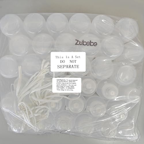 Zubebe 36 Pcs Sports Water Bottles Bulk Squeeze Reusable Bpa-free Plastic Water Bottles End of the Year Gifts Summer Gifts for Students School Travel Hiking Cycling Event Team Gift - color: Clear White