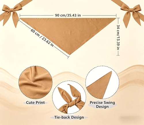 4 Pack Head Scarf for Women Non-Slip Triangular Hair Accessories, Ideal for Travel Sun Protection Daily Wear