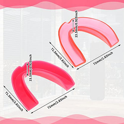 Kathfly 100 Pcs Youth Mouth Guard Football Mouth Guards Bulk Sports Mouthguard Athletic Football Mouthpiece Gum Protection for Boxing Basketball Hockey Karate(Fresh Colors)