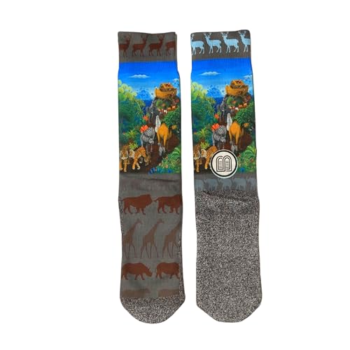 Men's – Christian Crew Socks for Men with Scripture | Moisture-Wicking | Easter Gift Idea - color: The Noahs