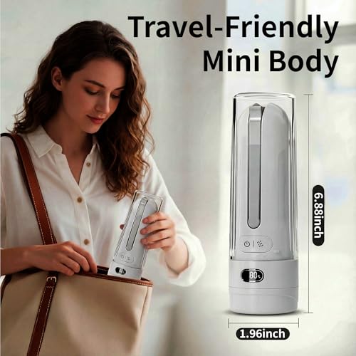Portable Bidet for Travel,Personal Hygiene Sprayer Bottle - color: White