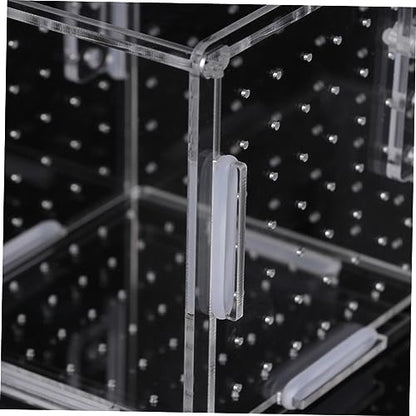 VANZACK Acrylic Fish Tank Isolation Box Breeding Acclimation Box for Fish Tank Separator Betta Guppy Incubator Floating Cover