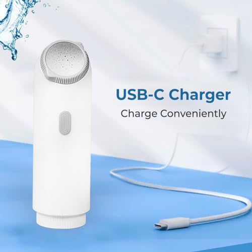 GenieBidet Portable Bidet Rechargeable - Handheld Toilet Bidet Sprayer- Men,On-The-Go Cleaning - Electric Sprayer Toilet for Women and Men Personal Hygiene Cleaning/ Postpartum Care