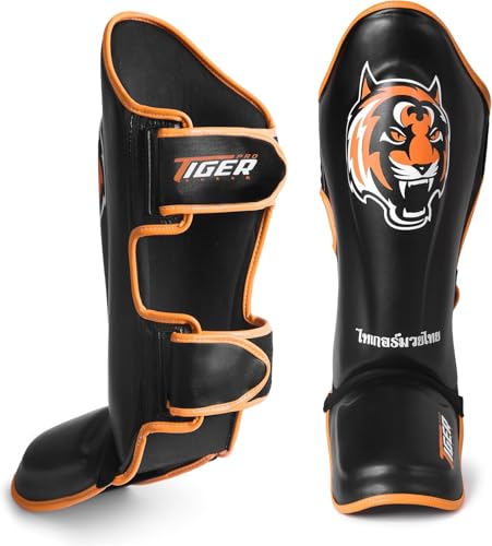 Shin Guards for MMA, Muay Thai, Kickboxing, Leg Instep Protection, Sparring, Training, Karate, Boxing, Taekwondo, Unisex - size: Small