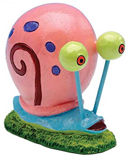 PennPlax Spongebob 7-Piece Officially Licensed Aquarium Ornament Set – Great for Saltwater and Freshwater Fish Tanks – Mini 2" Aquarium Decorations - size: Mini