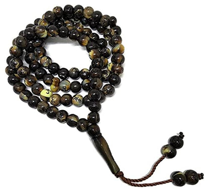 Muslim Tasbih 99 Beads AMN106 Islam Prayer dhikr Beads with Allah Muhammad Names Engraved