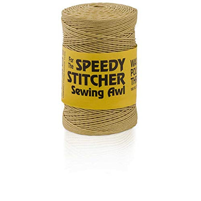 Speedy Stitcher Sewing Awl Kit with 180-yard Tube of Thread, Natural - size: Sewing Awl - Kit with 180-Yard Tube of Thread