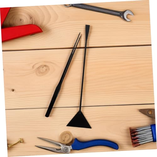 1 Set Professional Stainless Steel Scissors Tweezers and Spatula for Fish Tank Maintenance Water Grass Trimming and Aquatic Plant Care Set