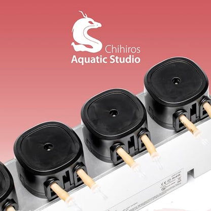 Chihiros Aquarium Dosing Pump - Precision Dosing Pumps for Reef Aquariums - Ideal for Reef Dosing Supplements and Water Treatments - 12V DC Dosing Pump for Aquarium Tanks - size: Dosing Pump