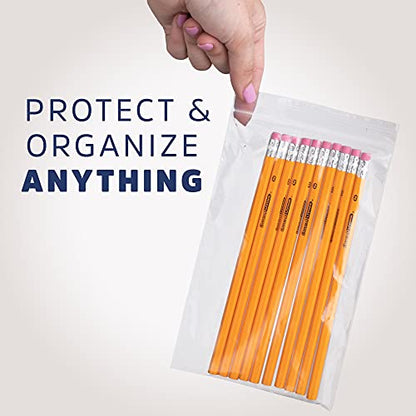 5 x 8 inches, 2Mil Clear Reclosable Zip Bags, case of 1,000 GPI Brand - size: 5" x 8"