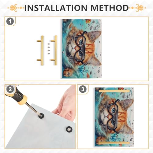Cat Fish Vanity Tray,Bathroom Tray,Jewelry Storage Dresser Tray Kitchen Sink Toilet Tank Tray Organizer for Candle Plant Perfume Shampoo Towel Home Decor 7.87 * 11.81in 2011087