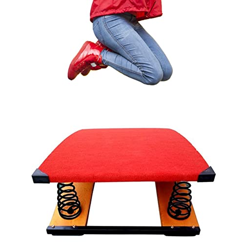 Gymnastics Springboard 2 Springs Springboard for Gymnastics, No Deformation Hardwood Equipment Springs Floor, Gymnastics Springboard for Martial Arts Vaulters