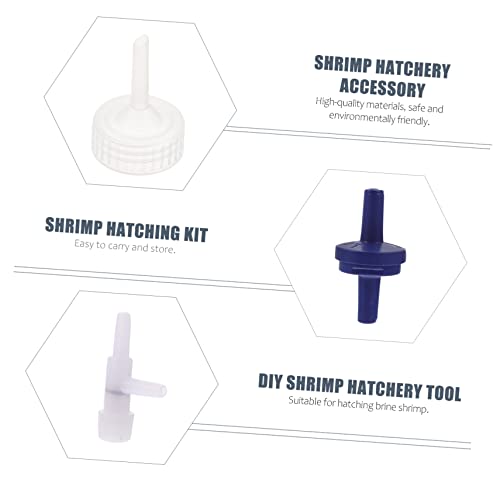 Abaodam 2sets Aquarium Artemia Hatching Tools Easy to Use Hatchery Kit for Fish Eggs and Shrimp Practical Accessories for Improved Survival Rate Set