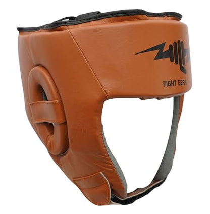 Boxing Headgear for Men | Adjustable Kickboxing Muay Thai Head Protector | Safety Head Guard | Training Helmet for Sparring, Martial Arts, Grappling & Karate