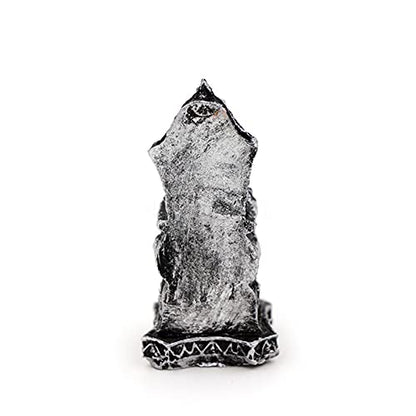 Skull Devil Throne Statues Decorations Aquarium Fish Tank Death Halloween Figurine Sculpture Reptile Turtle Lizard Tanks Terrarium Décor Ornament Pet