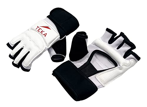 Teka Taekwondo Punch Bag Training Gloves, MMA Grappling Gloves for Sparring Martial Arts Boxing Training for Adults and Kids - size: X-Large